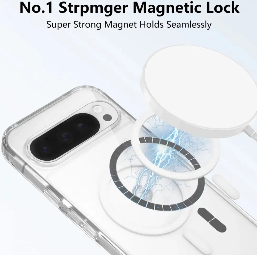 Selected Hoesje Google Pixel 9 Pro XL MagSafe Transparant