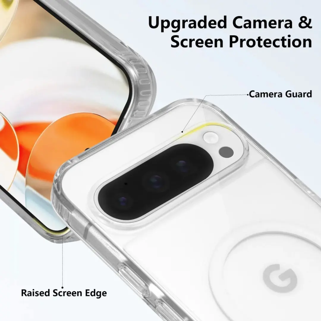Selected Hoesje Google Pixel 9 Pro XL MagSafe Transparant