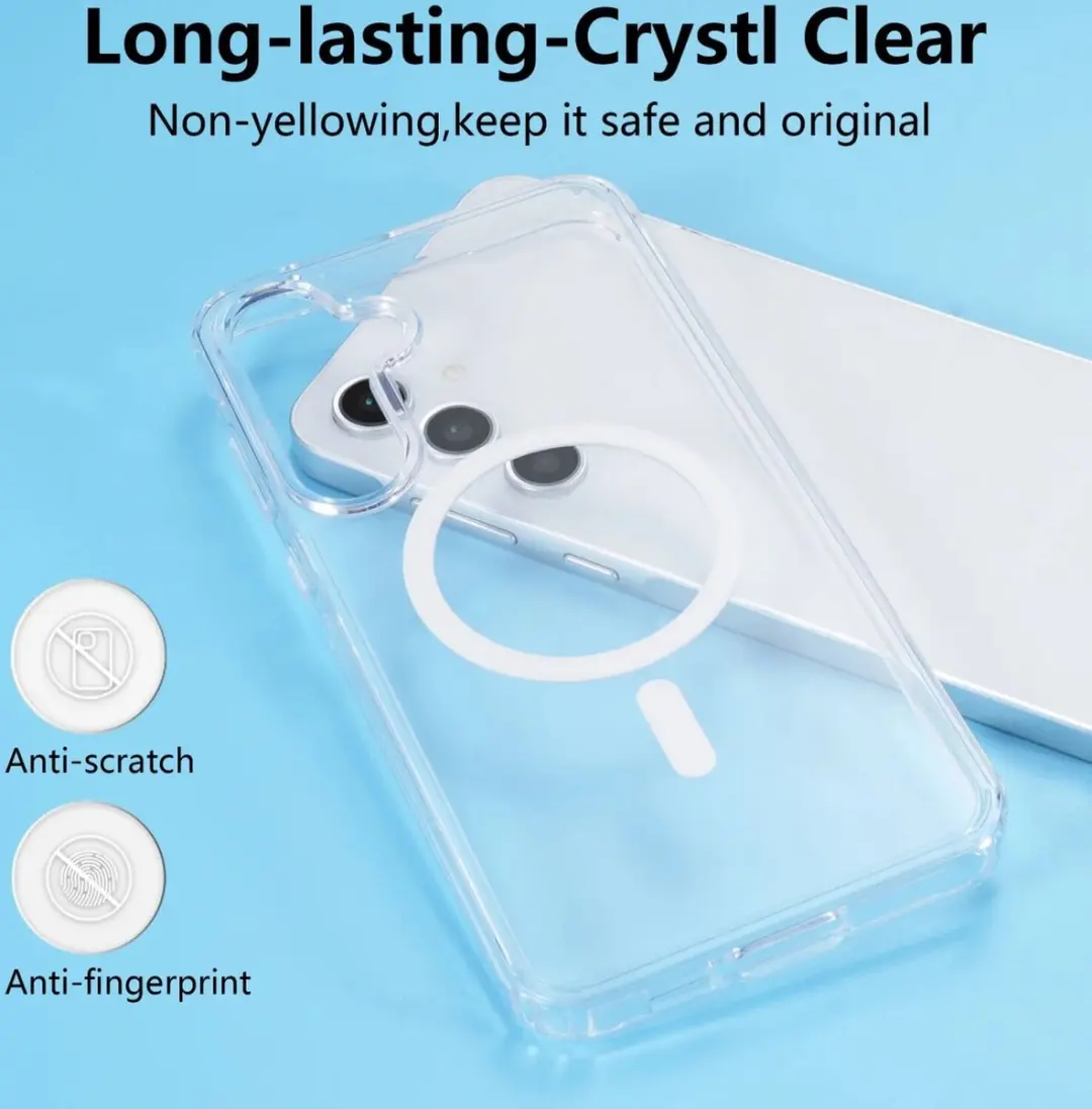 Selected Hoesje Samsung Galaxy A55 MagSafe Transparant