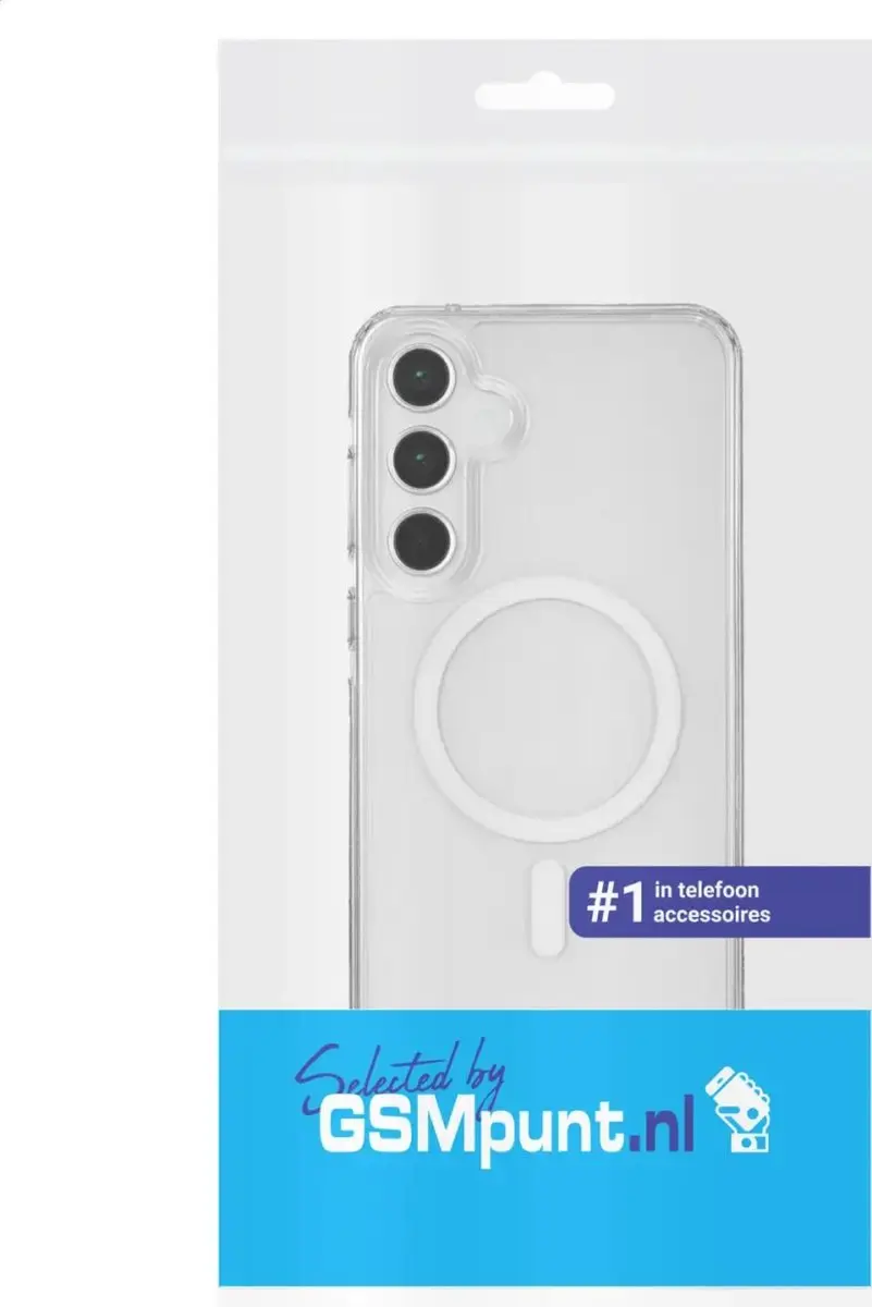 Selected Hoesje Samsung Galaxy A55 MagSafe Transparant