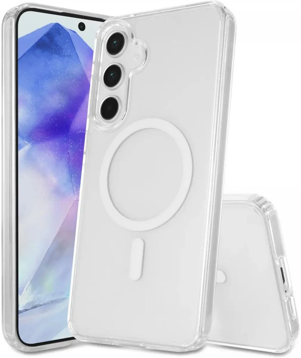 Selected Hoesje Samsung Galaxy A55 MagSafe Transparant