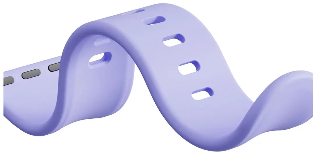 Selected SBG Siliconen Bandje Apple Watch 41mm - Paars