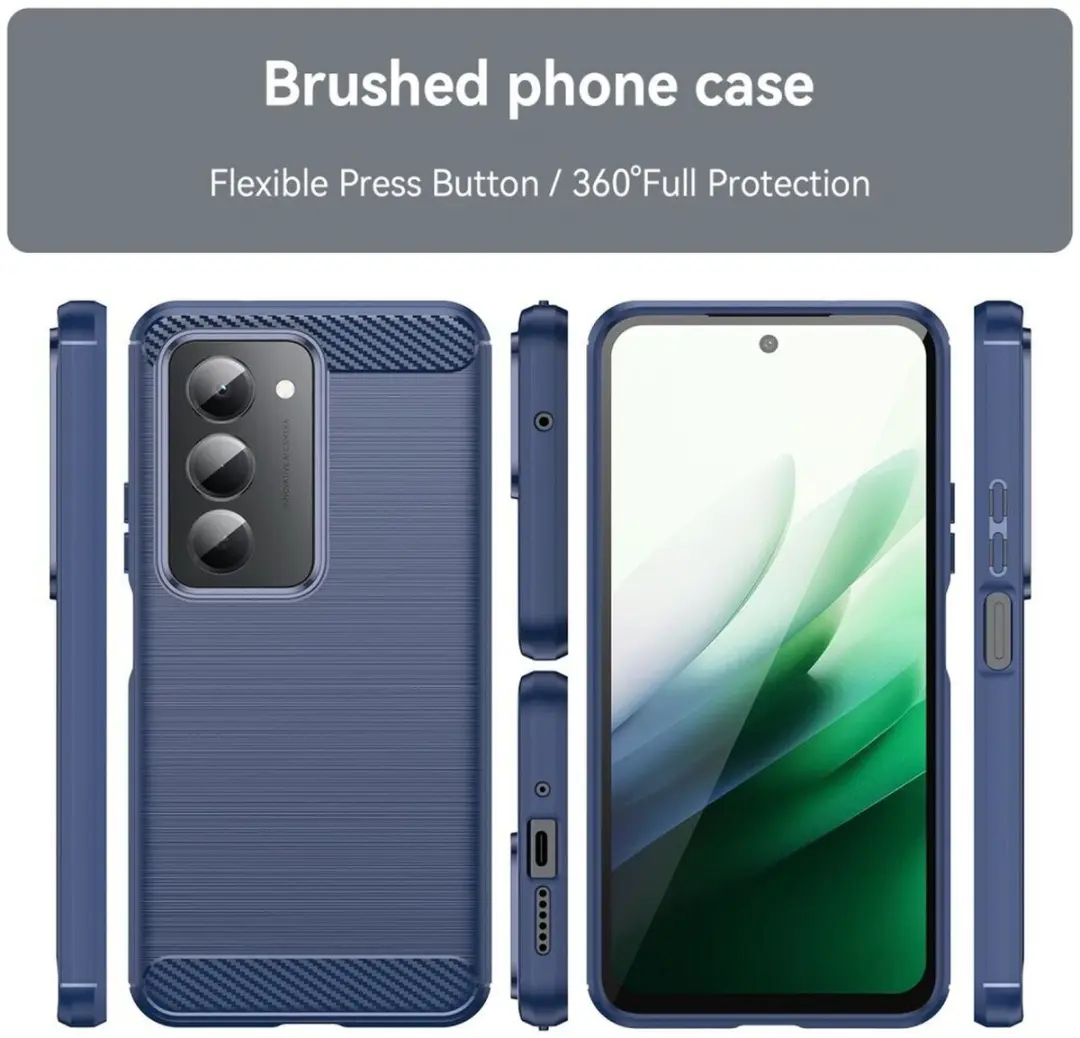 Selected TPU Hoesje Xiaomi Redmi 15 - Blauw