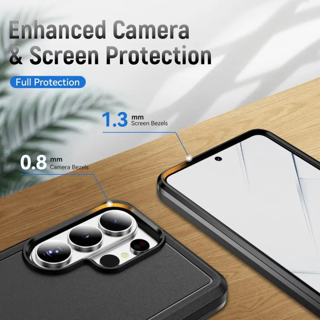 Selected Back Cover Samsung Galaxy S26 Ultra Rugged Hoesje - Zwart