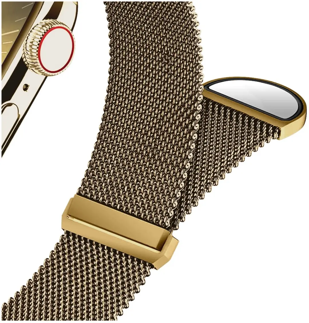 Selected SBG Milanees Horlogebandje Apple Watch - Goud