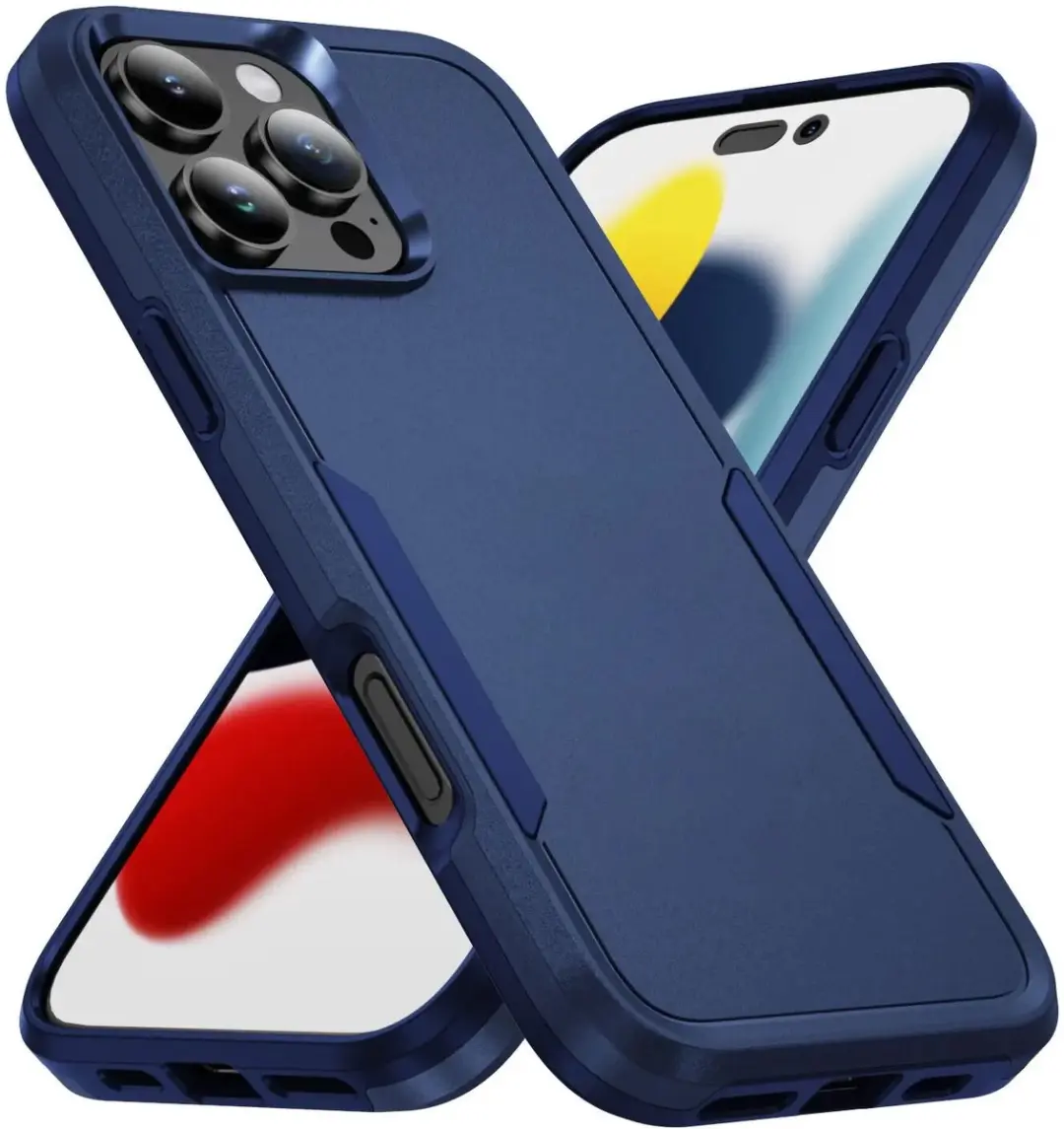 Selected Back Cover iPhone 16 Pro Blauw