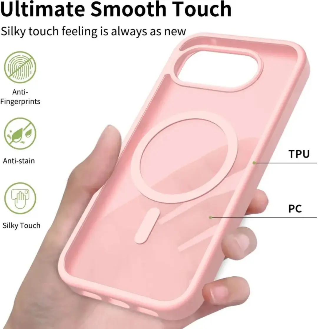 Selected by GSMpunt Google Pixel 10a Hybrid Hoesje - Roze