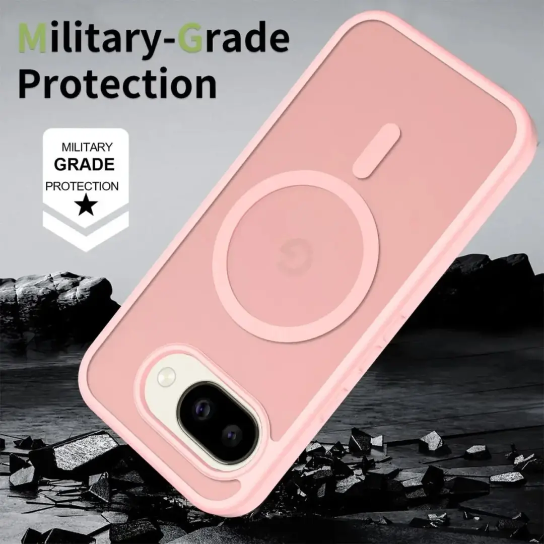 Selected by GSMpunt Google Pixel 10a Hybrid Hoesje - Roze