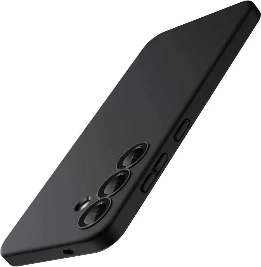 Selected Zwart Dun TPU Hoesje Samsung Galaxy S25 Plus