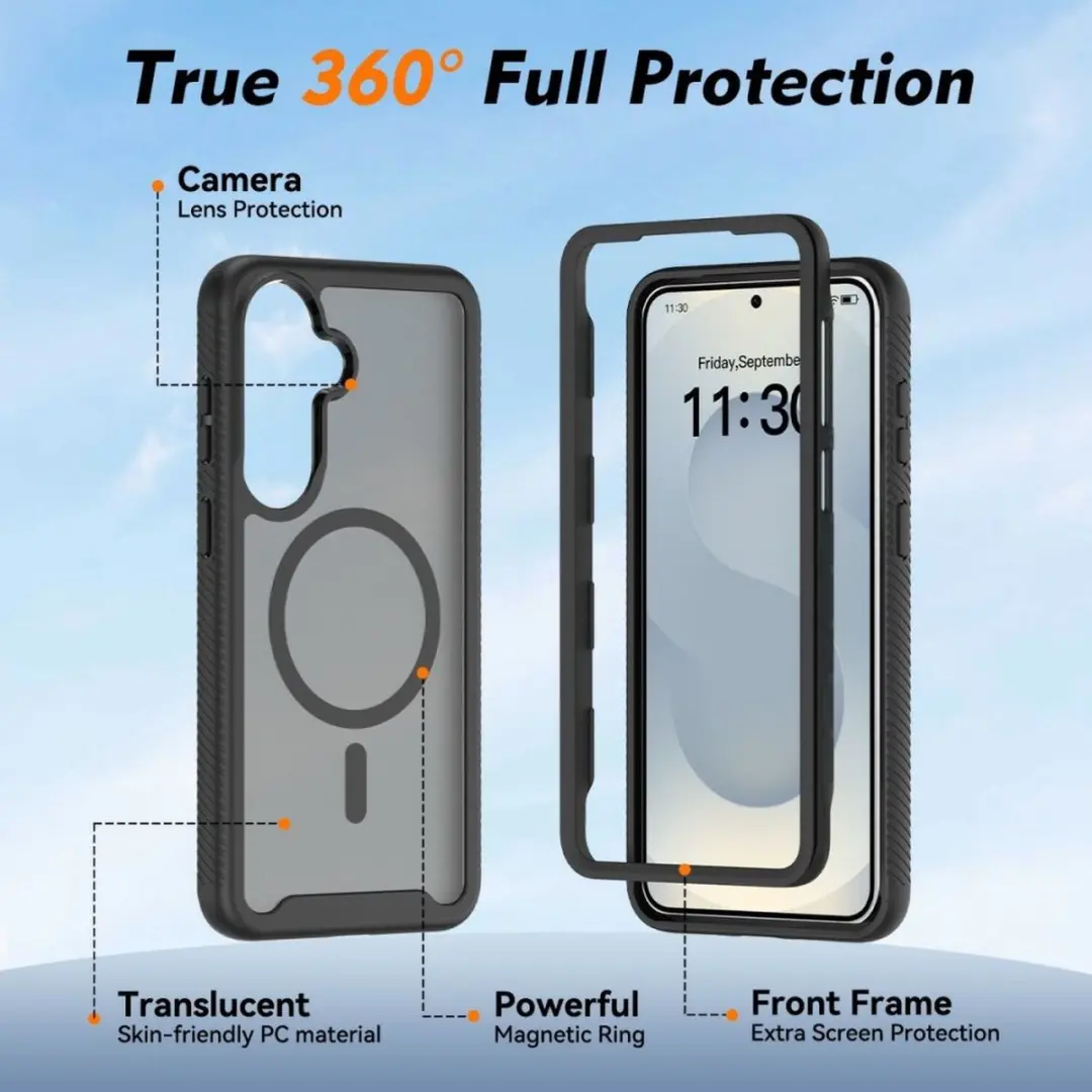 Selected by GSMpunt Full Protect 360° Hoesje Samsung Galaxy S26 Plus - MagSafe