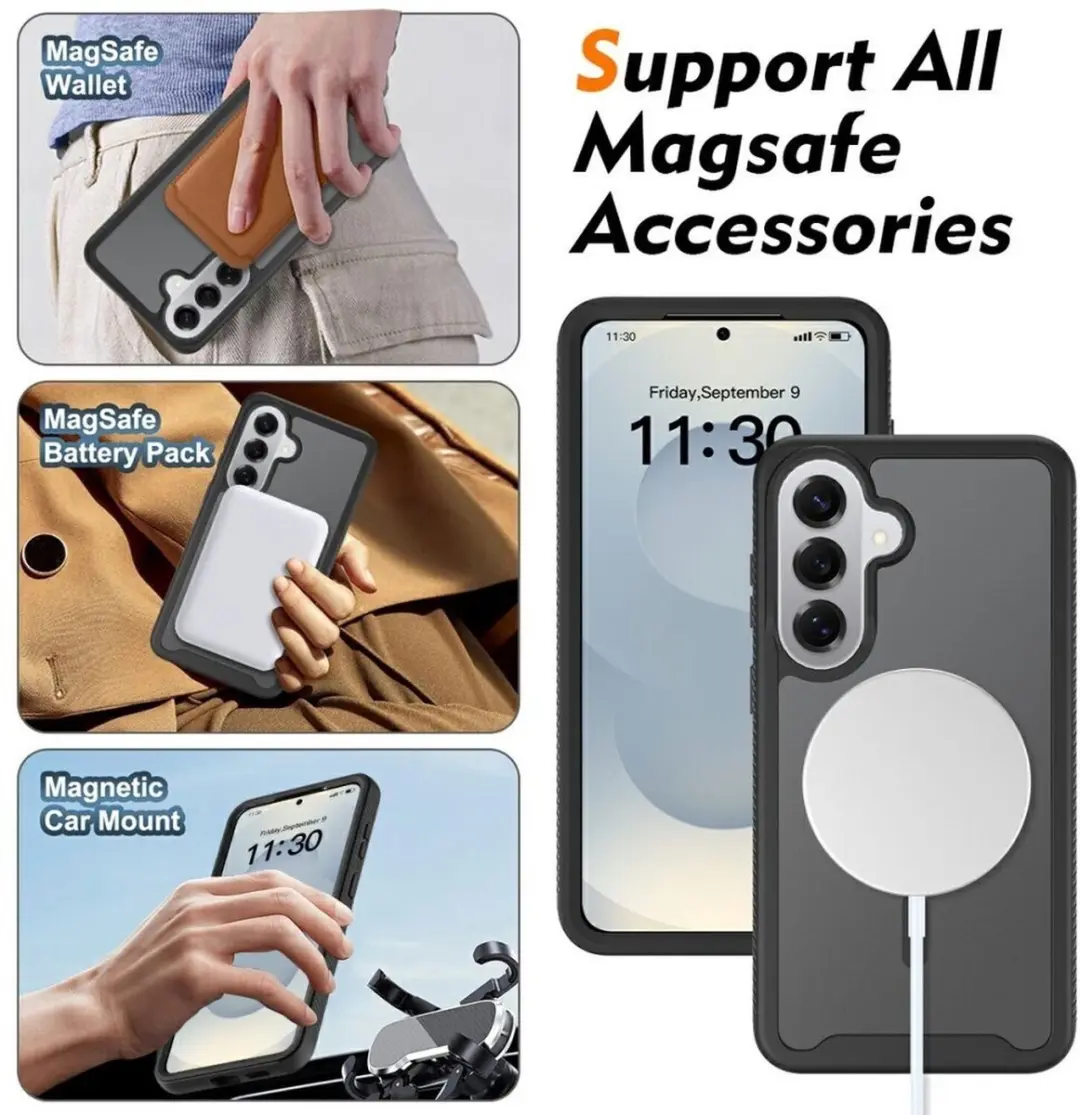 Selected by GSMpunt Full Protect 360° Hoesje Samsung Galaxy S26 Plus - MagSafe - afbeelding 6 van 6