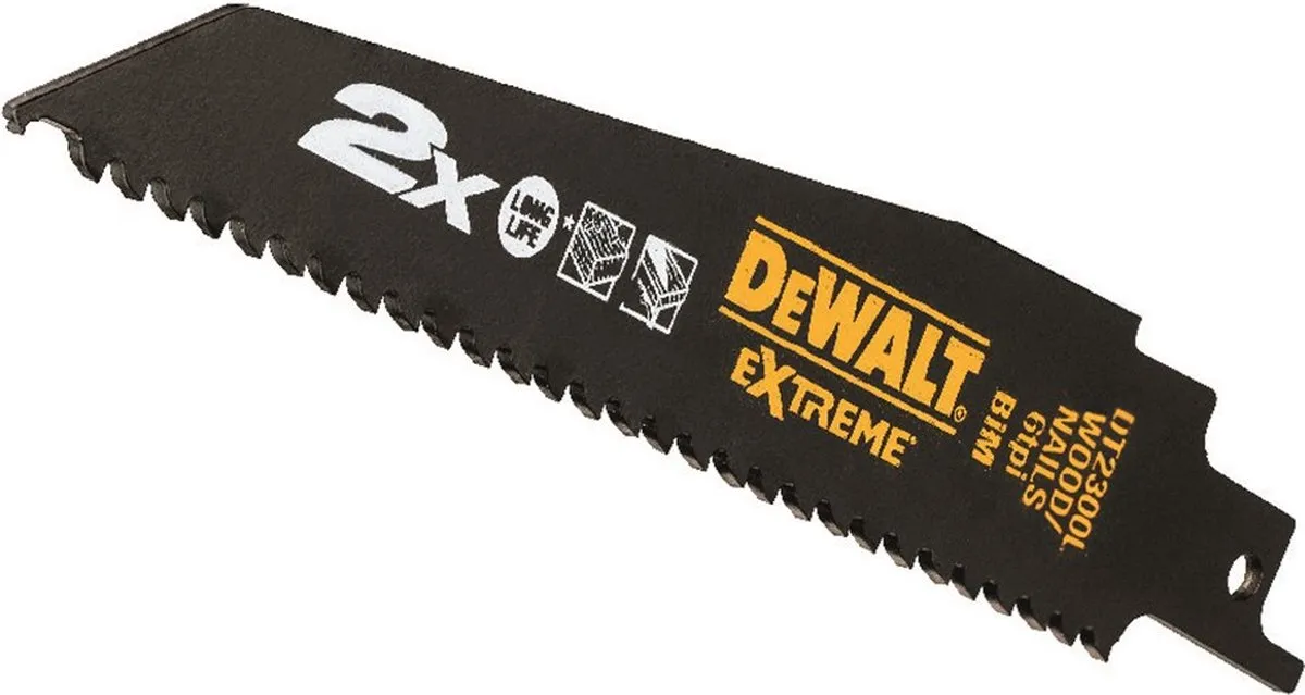 DeWalt DT2300L Reciprozaagblad 5 Stuks