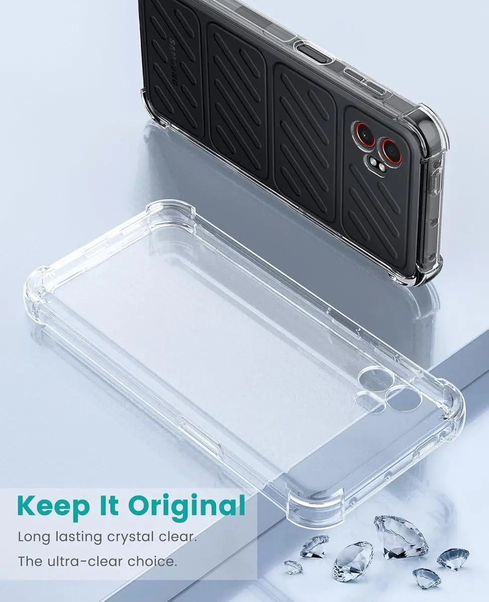 Selected by GSMpunt Transparant Hoesje Samsung Galaxy Xcover 7 Pro - Schokbestendig