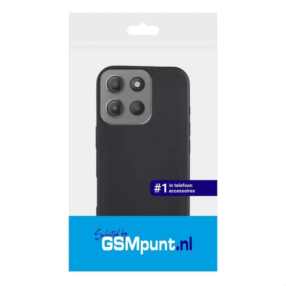 Selected by GSMpunt Motorola Moto G15/G15 Power TPU Hoesje - Zwart