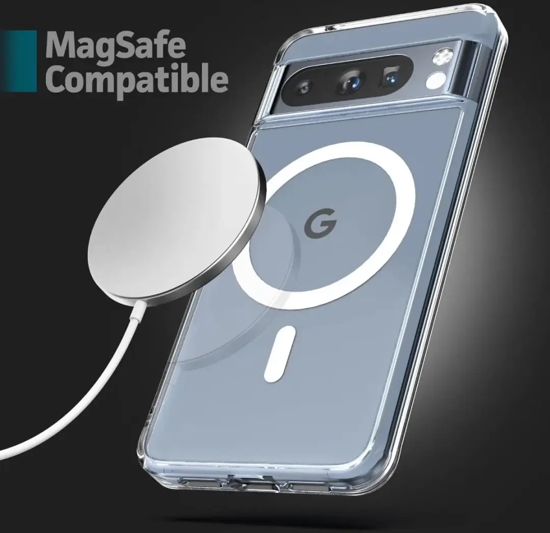 Selected Hoesje Google Pixel 8 Pro - MagSafe Transparant