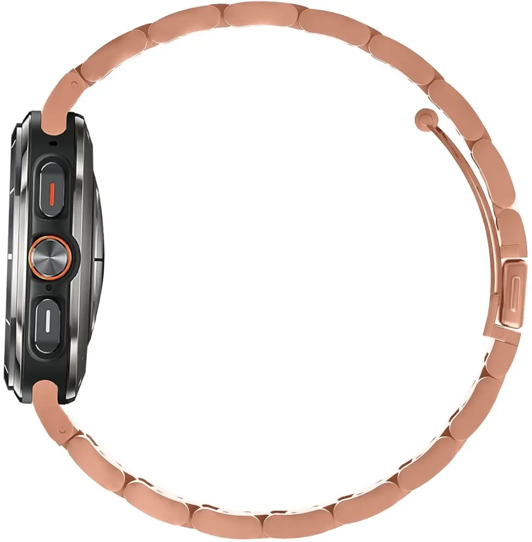 Selected SBG RVS Schakelbandje Samsung Galaxy Watch Ultra - Roze Goud - afbeelding 6 van 6
