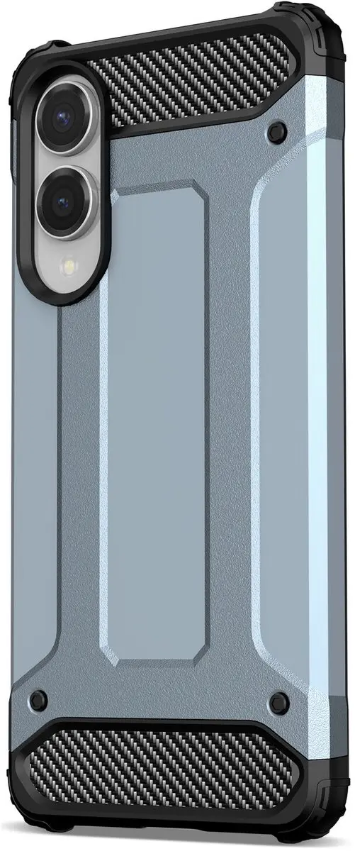 Selected Hoesje Samsung Galaxy S25 Edge Blauw - Schokbestendig
