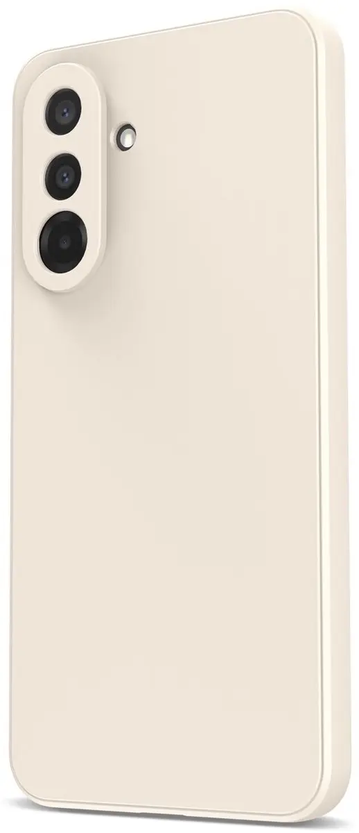 Selected Hoesje Samsung Galaxy A36 - Dun TPU Back Cover - Beige