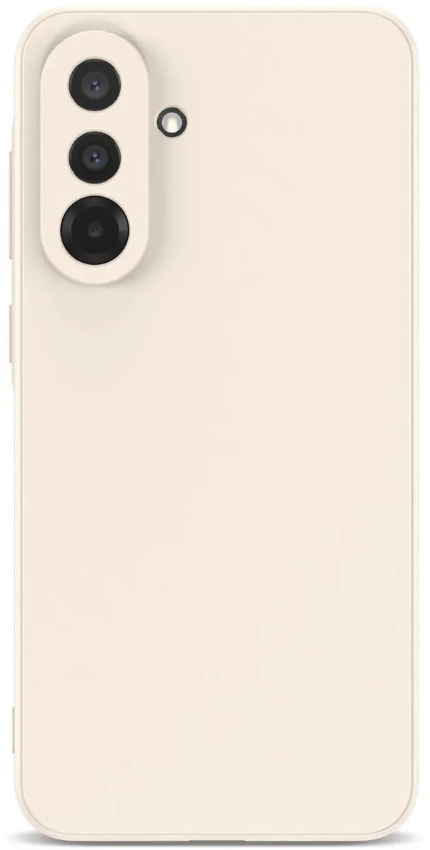 Selected Hoesje Samsung Galaxy A36 - Dun TPU Back Cover - Beige