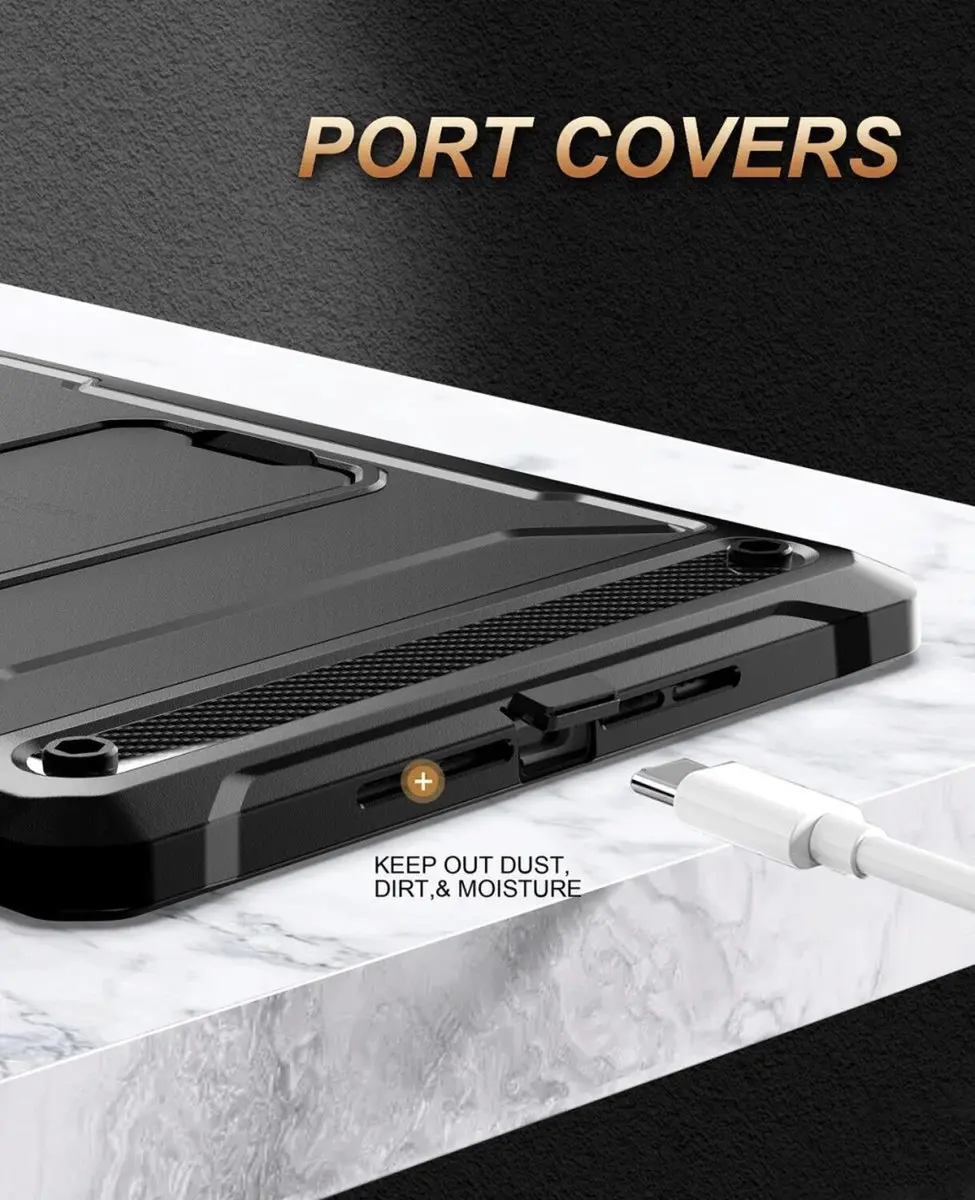 Selected Full Protect Cover iPad 9.7/2017-2018/Air 2 - Zwart