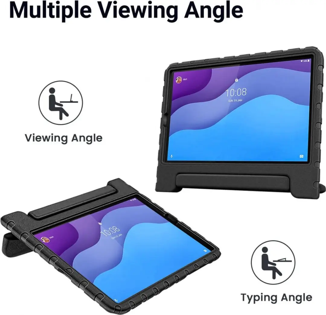 Selected Kinder Tablethoes Lenovo Tab M10 HD Gen 2 - Zwart