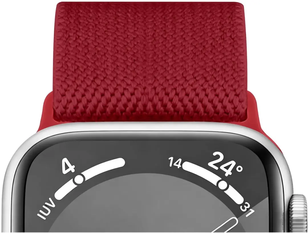 Selected SBG Nylon Horlogeband Apple Watch - Rood