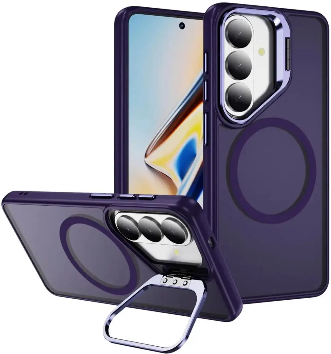 Selected Hoesje Samsung Galaxy S26 Plus MagSafe Paars