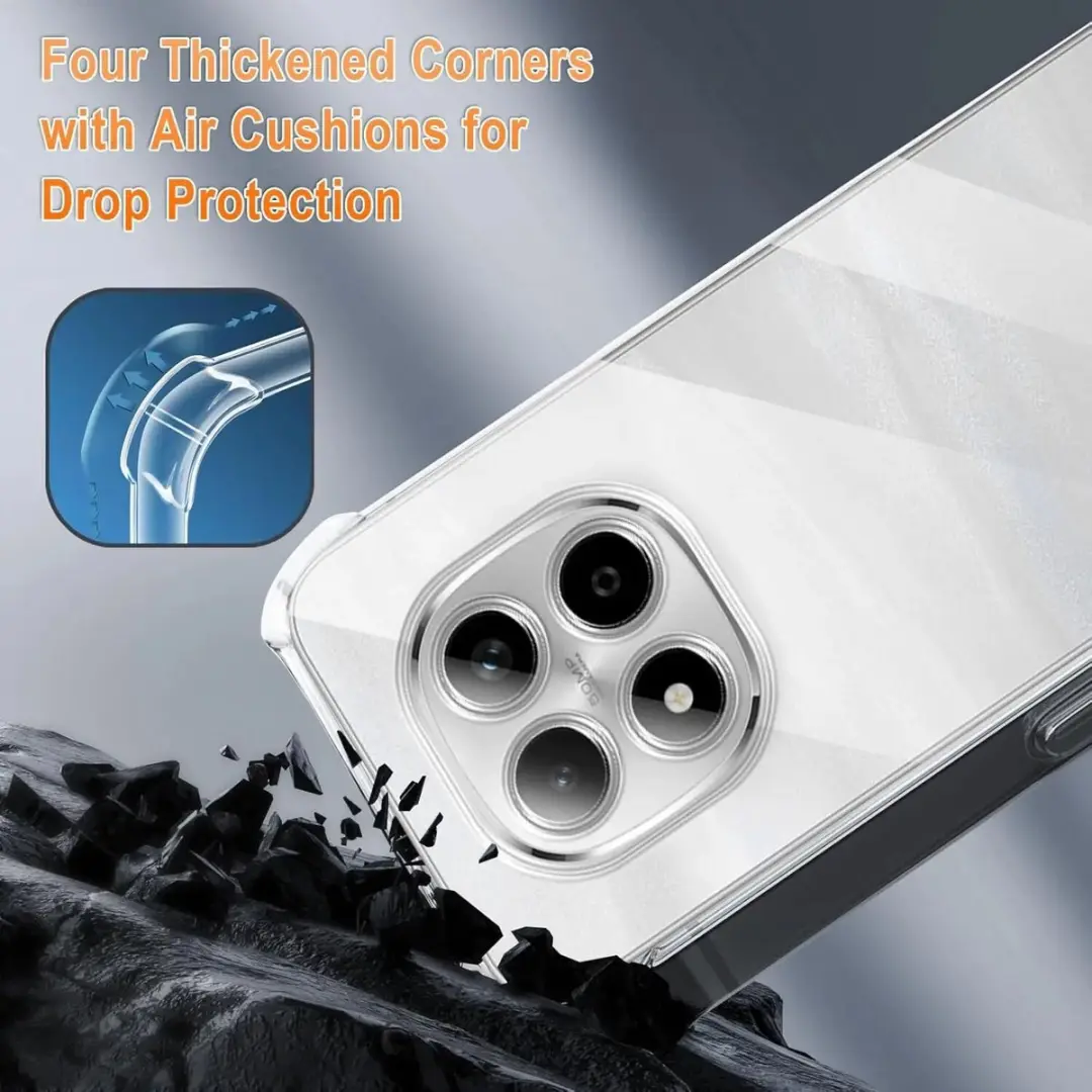 Selected Transparant Hoesje Xiaomi Redmi Note 15 5G - TPU Schokbestendig