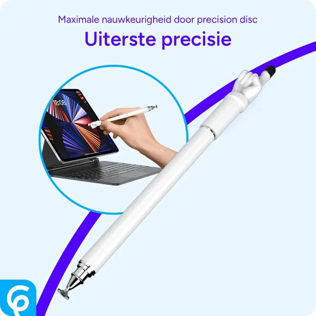 Selected SBG Universele Stylus Pen - Wit - afbeelding 6 van 6