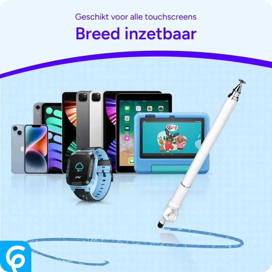 Selected SBG Universele Stylus Pen - Wit