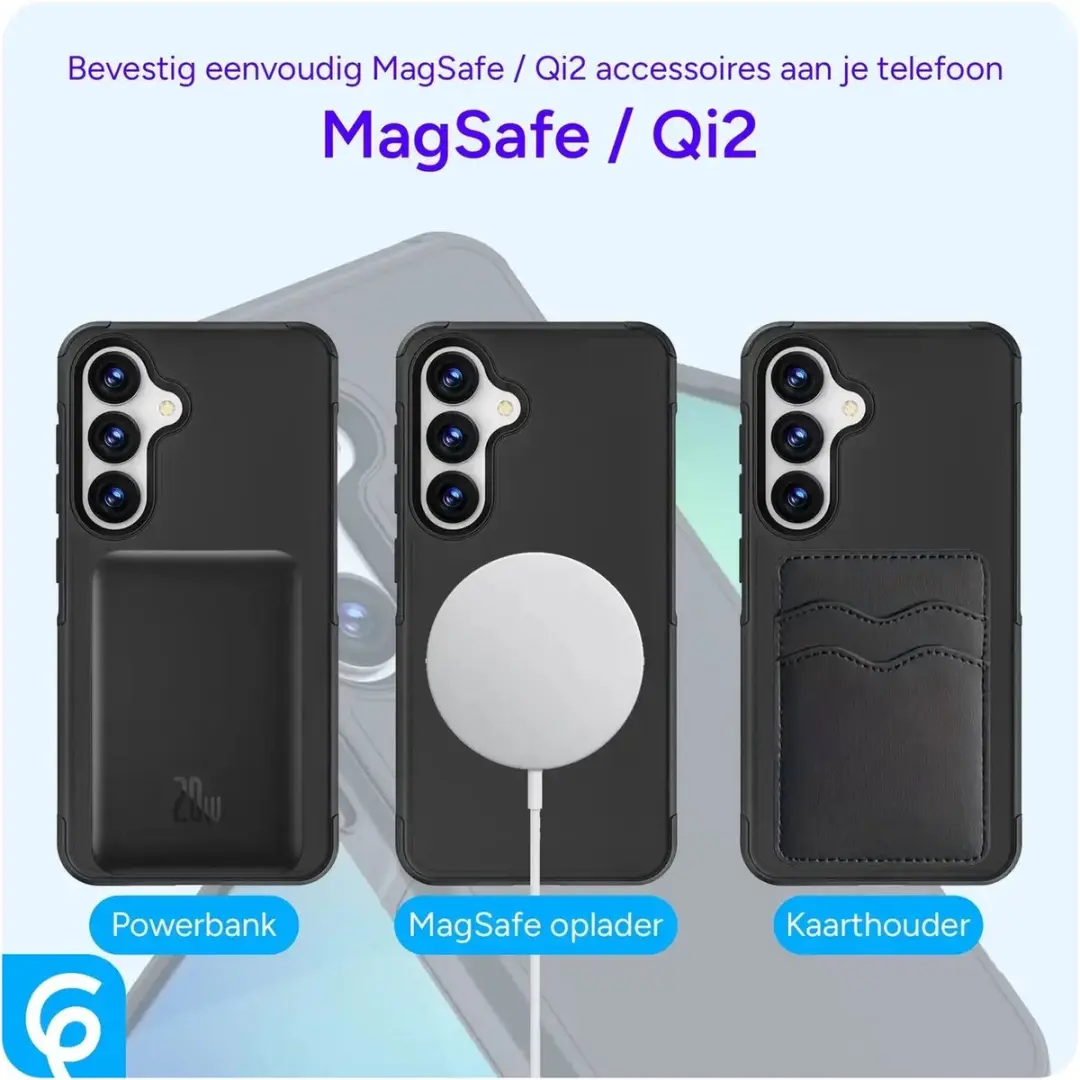 Selected Hoesje Samsung Galaxy S26 Dual-Layer MagSafe - Zwart