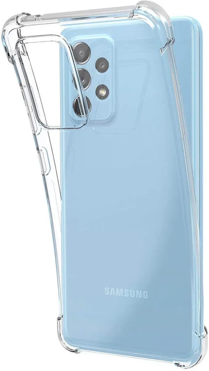 Selected Schokbestendig Hoesje + 9H Glas voor Samsung Galaxy A52/A52s