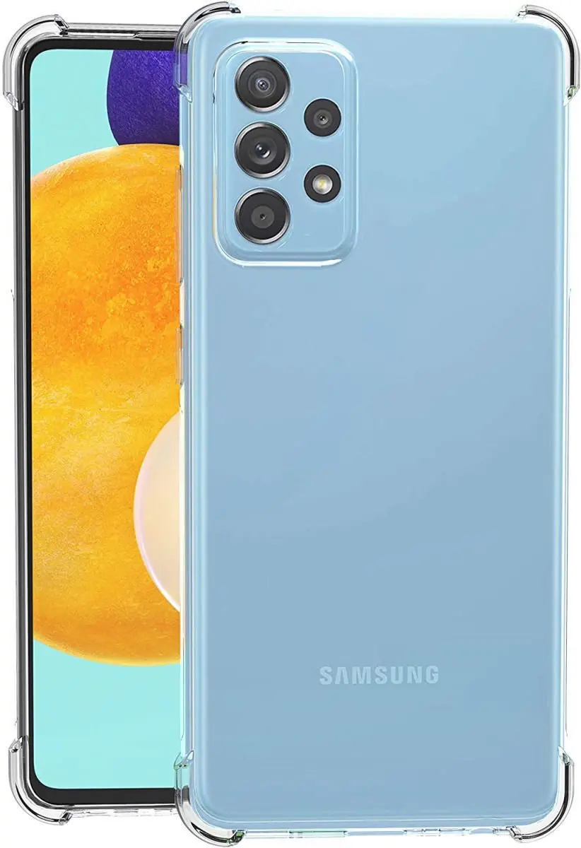 Selected Schokbestendig Hoesje + 9H Glas voor Samsung Galaxy A52/A52s