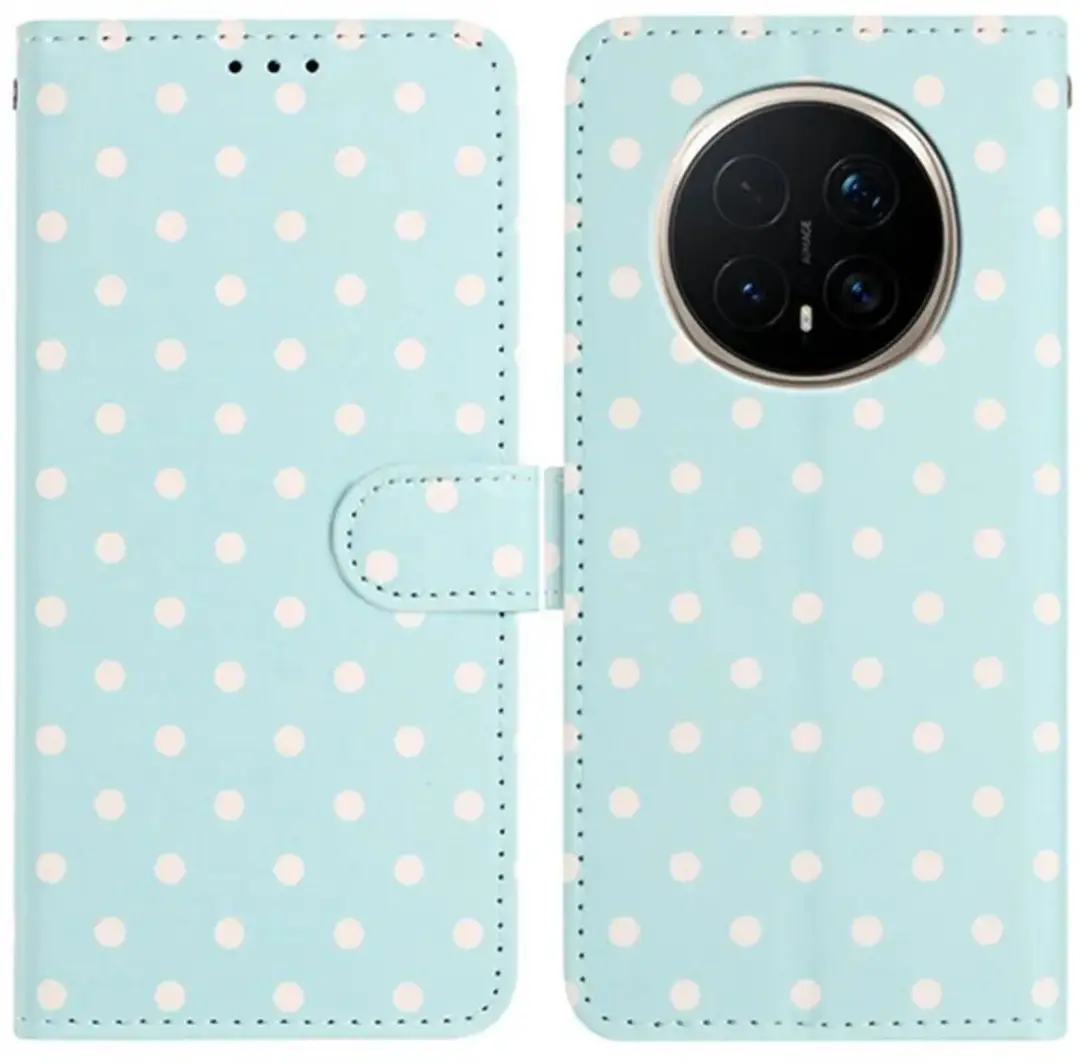 Selected Hoesje Honor Magic 8 Pro Polka Dot Wallet Book