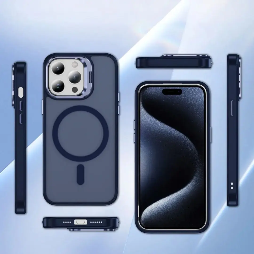 Selected by GSMpunt.nl iPhone 13 Pro Hoesje - Blauw - MagSafe & Qi2 - afbeelding 6 van 6