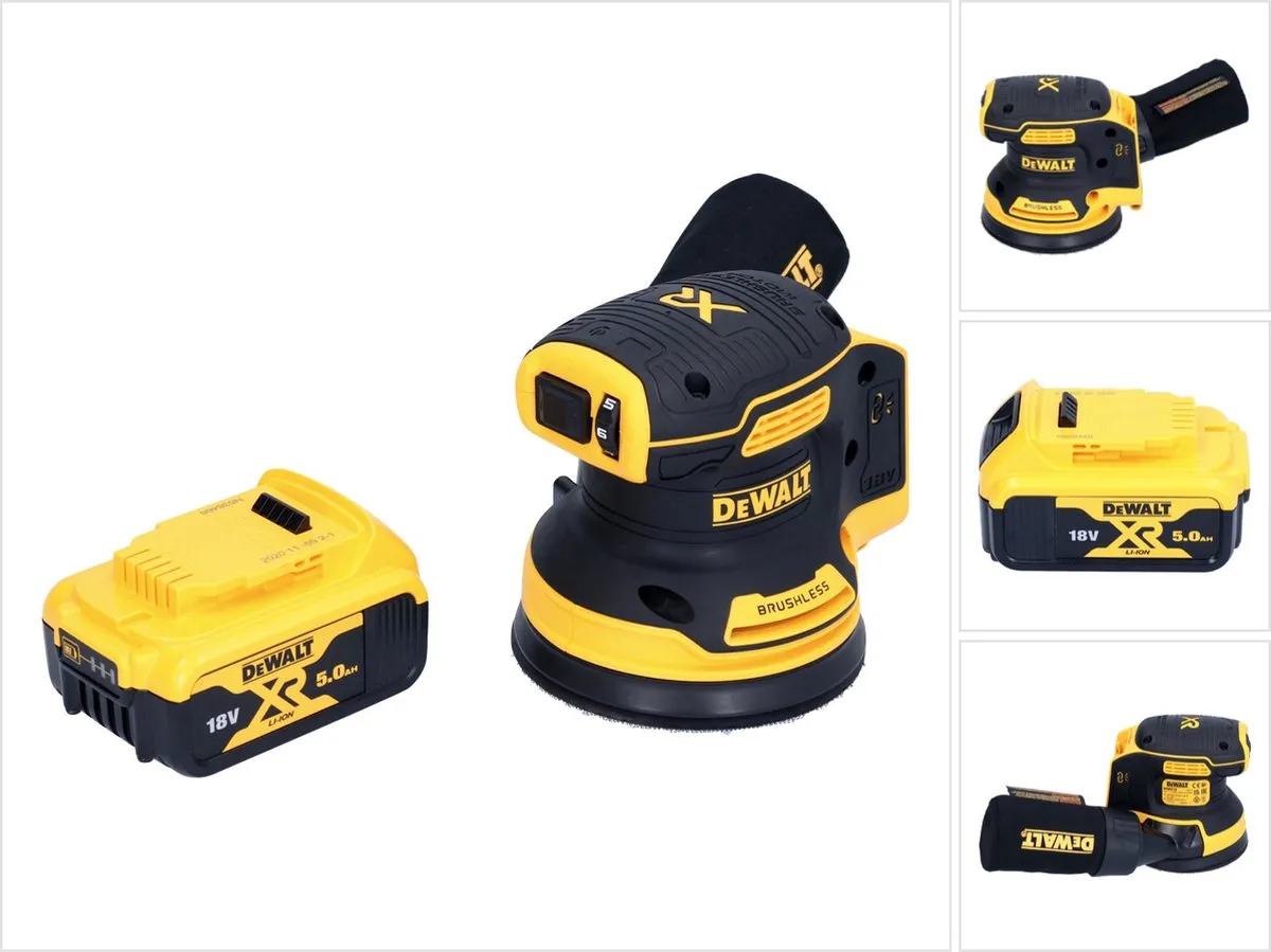 DeWalt DCW210N Accuschuurmachine 18V 125mm
