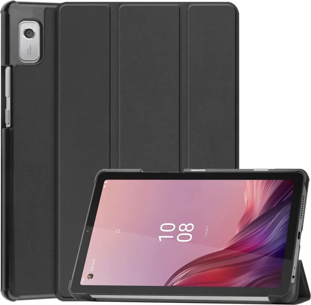Selected Lenovo Tab M9 Book Case Hoes - Zwart