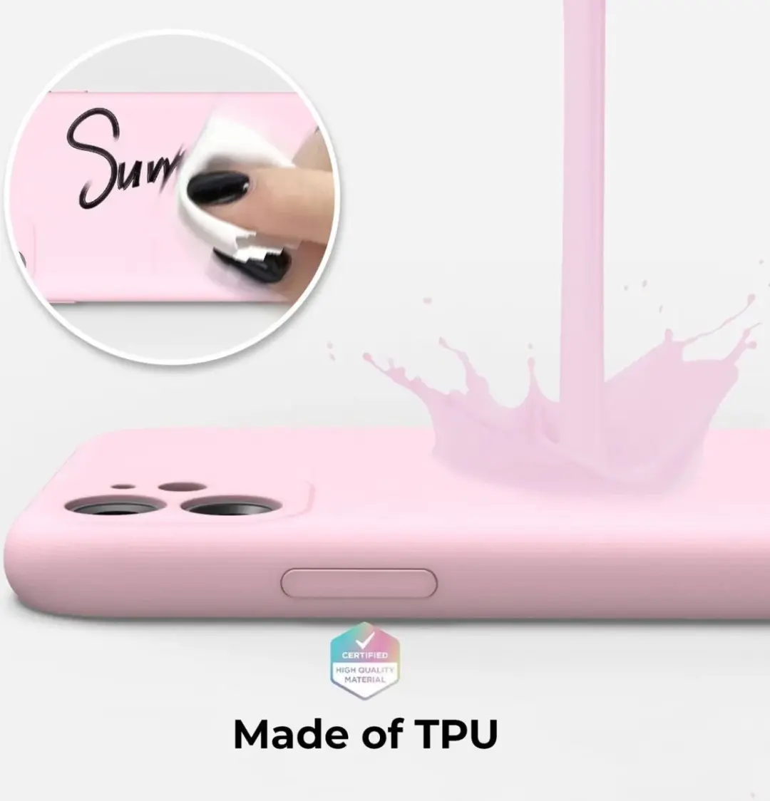 Selected by GSMpunt.nl iPhone 11 Hoesje Roze - Dun TPU - afbeelding 6 van 6