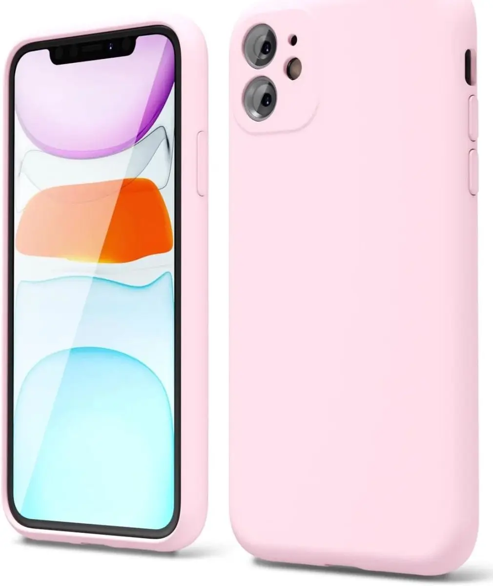 Selected by GSMpunt.nl iPhone 11 Hoesje Roze - Dun TPU