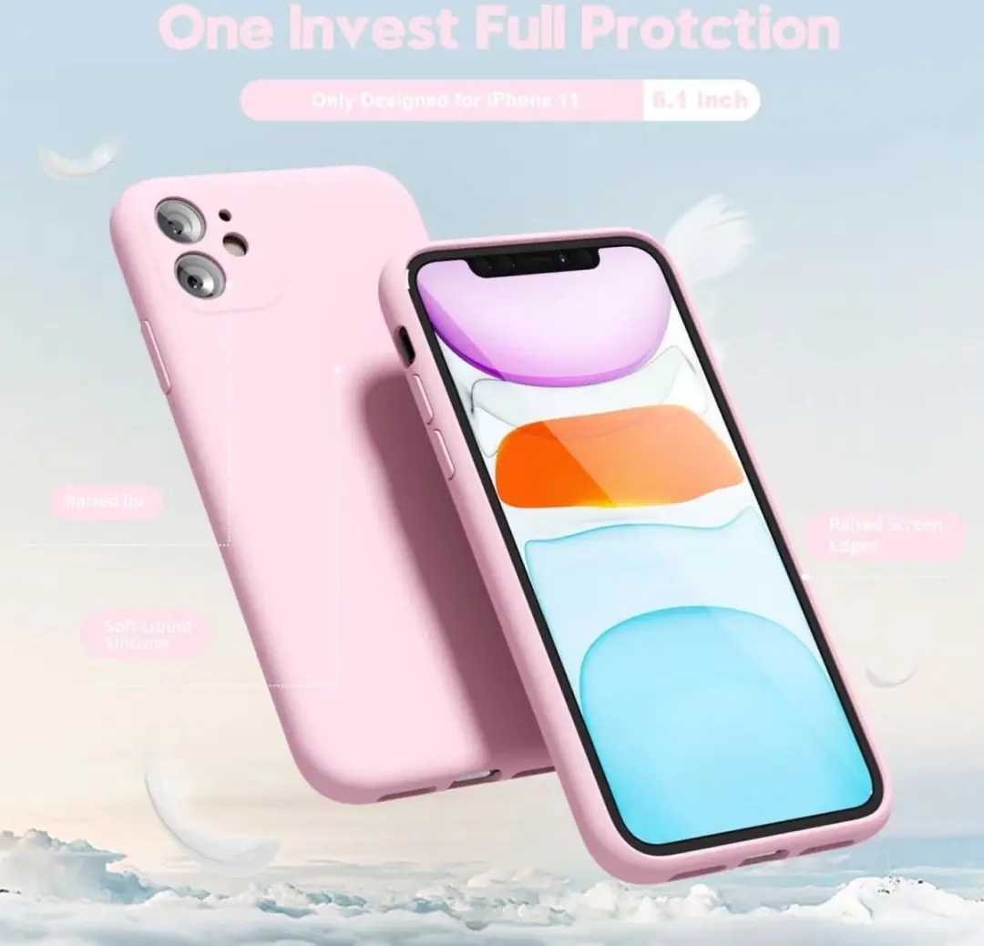 Selected by GSMpunt.nl iPhone 11 Hoesje Roze - Dun TPU