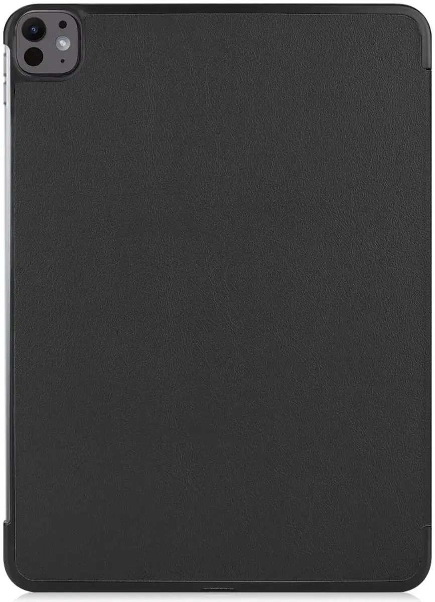 Selected by GSMpunt.nl iPad Pro 13 Hoes - Tri-fold Kunstleder Zwart
