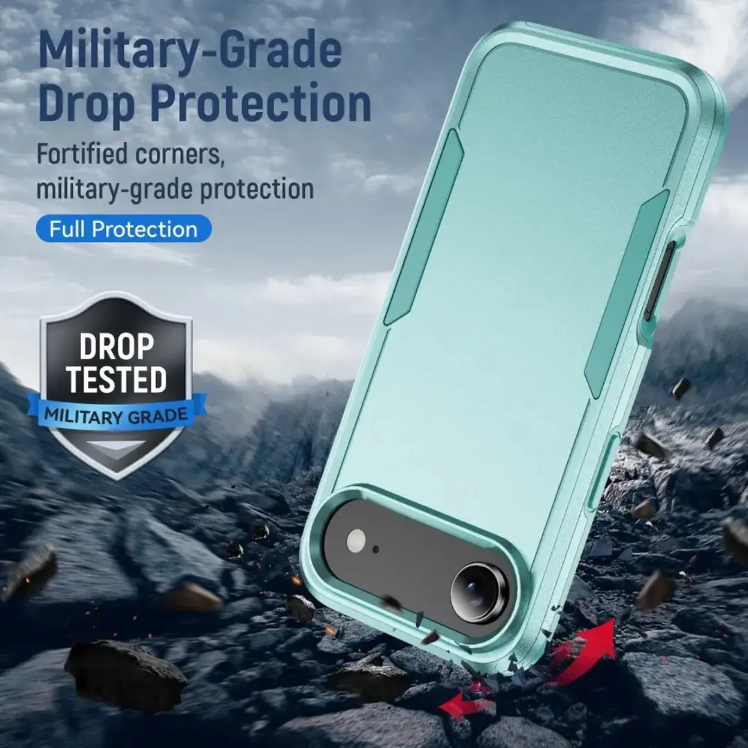Selected Back Cover iPhone Air Rugged Hoesje - Groen - afbeelding 6 van 6