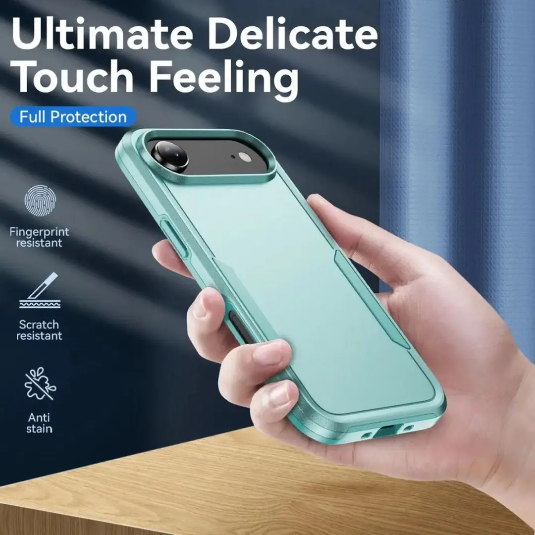 Selected Back Cover iPhone Air Rugged Hoesje - Groen