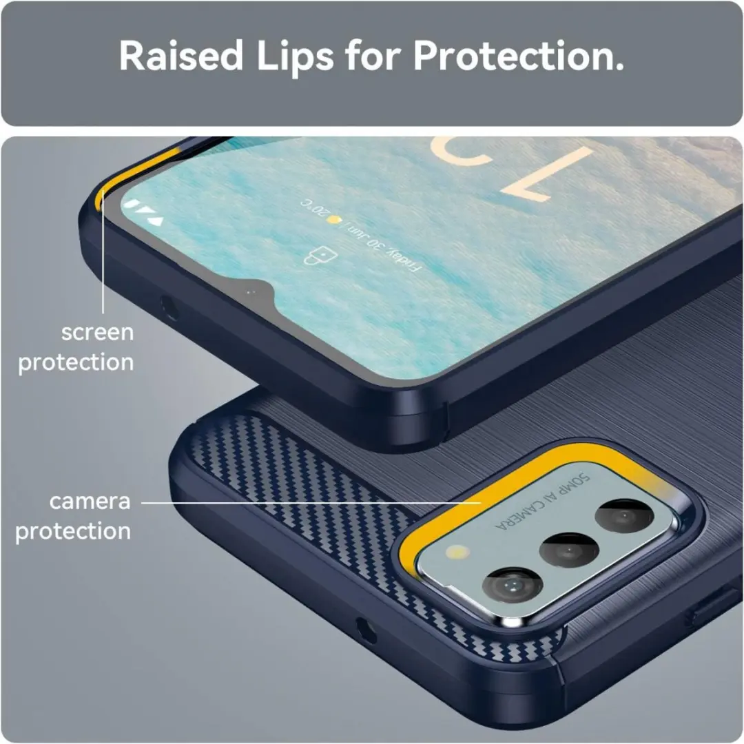 Selected TPU Hoesje Nokia G42 - Blauw