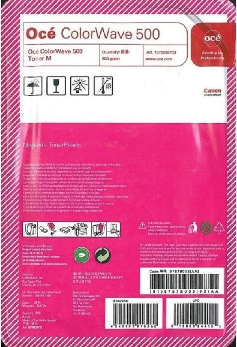 Canon OCE ColorWave 500 Magenta Tonercartridge 500ml