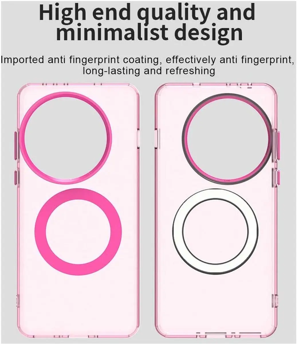 Selected MagSafe Backcover OnePlus 13 - Roze & Transparant - afbeelding 6 van 6