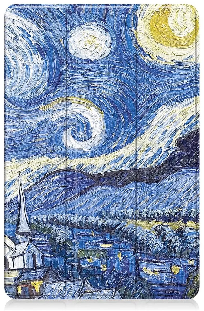 Selected by GSMpunt Xiaomi Redmi Pad 2 Tablethoes - Kunstleder - Tri-fold - Blauw