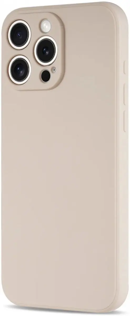 Selected by GSMpunt.nl iPhone 16 Pro Max Hoesje - Dun TPU - Beige