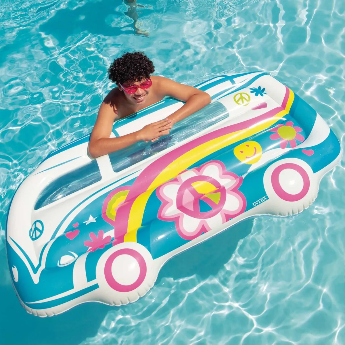 Intex Groovy Van Float Zwemfloat 178x91cm - Multicolor