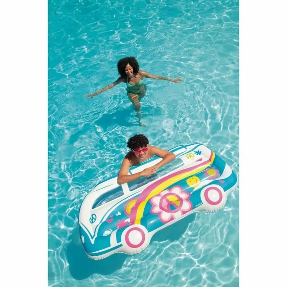 Intex Groovy Van Float Zwemfloat 178x91cm - Multicolor